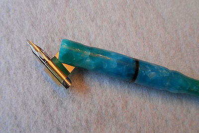 Ocean Glass Oblique Calligraphy Pointed Pen